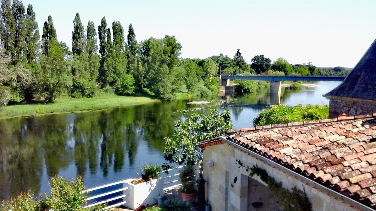Au Bord De L'Eau Bed & Breakfast Pessac-sur-Dordogne Bagian luar foto